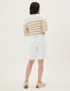 Cheap โ M&S Collection Cotton Rich Knee Length Chino Shorts ๐งจ 43 Cheap โ M&S Collection Cotton Rich Knee Length Chino Shorts ๐งจ -Women's Holiday Shop Sales SD 01 T57 3051 P6 X EC 3