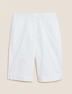 Cheap โ M&S Collection Cotton Rich Knee Length Chino Shorts ๐งจ 40 Cheap โ M&S Collection Cotton Rich Knee Length Chino Shorts ๐งจ -Women's Holiday Shop Sales SD 01 T57 3051 P6 X EC 90