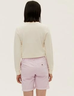 Discount ๐คฉ M&S Collection Cotton Rich High Waisted Chino Shorts ๐ 51 Discount ๐คฉ M&S Collection Cotton Rich High Waisted Chino Shorts ๐ -Women's Holiday Shop Sales SD 01 T57 3061 A4 X EC 3