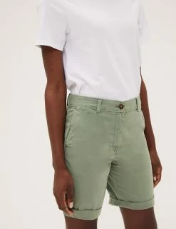 Discount ๐คฉ M&S Collection Cotton Rich High Waisted Chino Shorts ๐ 92 Discount ๐คฉ M&S Collection Cotton Rich High Waisted Chino Shorts ๐ -Women's Holiday Shop Sales SD 01 T57 3061 DW X EC 2