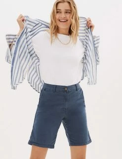 Discount ๐คฉ M&S Collection Cotton Rich High Waisted Chino Shorts ๐ 77 Discount ๐คฉ M&S Collection Cotton Rich High Waisted Chino Shorts ๐ -Women's Holiday Shop Sales SD 01 T57 3061 F0 X EC 0