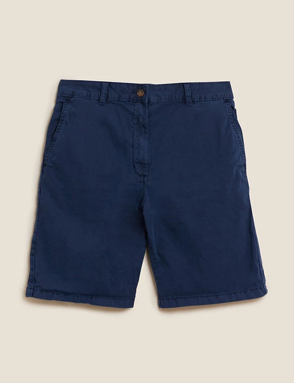Discount ๐คฉ M&S Collection Cotton Rich High Waisted Chino Shorts ๐ 32 Discount ๐คฉ M&S Collection Cotton Rich High Waisted Chino Shorts ๐ - Image 32