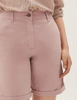 Discount ๐คฉ M&S Collection Cotton Rich High Waisted Chino Shorts ๐ 56 Discount ๐คฉ M&S Collection Cotton Rich High Waisted Chino Shorts ๐ -Women's Holiday Shop Sales SD 01 T57 3061 SR X EC 2