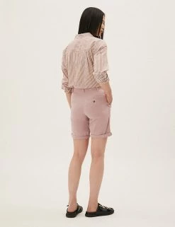 Discount ๐คฉ M&S Collection Cotton Rich High Waisted Chino Shorts ๐ 57 Discount ๐คฉ M&S Collection Cotton Rich High Waisted Chino Shorts ๐ -Women's Holiday Shop Sales SD 01 T57 3061 SR X EC 3