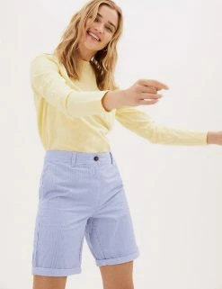 Discount ๐คฉ M&S Collection Cotton Rich High Waisted Chino Shorts ๐ 65 Discount ๐คฉ M&S Collection Cotton Rich High Waisted Chino Shorts ๐ -Women's Holiday Shop Sales SD 01 T57 3061 Y8 X EC 0