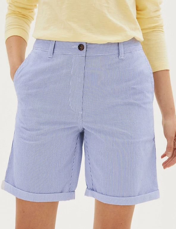Discount ๐คฉ M&S Collection Cotton Rich High Waisted Chino Shorts ๐ 22 Discount ๐คฉ M&S Collection Cotton Rich High Waisted Chino Shorts ๐ - Image 22