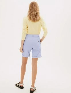 Discount ๐คฉ M&S Collection Cotton Rich High Waisted Chino Shorts ๐ 69 Discount ๐คฉ M&S Collection Cotton Rich High Waisted Chino Shorts ๐ -Women's Holiday Shop Sales SD 01 T57 3061 Y8 X EC 3