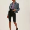 Deals 💯 M&S Collection Magic Shaping Denim Knee Length Shorts ✔️