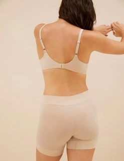 Best Pirce ⭐ M&S Collection Shapewear 2pk Anti-Chafe Shorts 🤩 -Women's Holiday Shop Sales SD 02 T32 1100 AX X EC 1