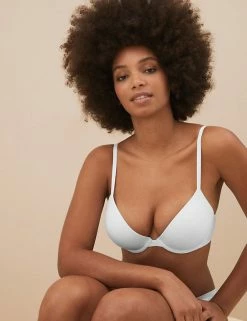 Brand new 🔔 M&S Collection 3pk Wired Plunge T-Shirt Bras A-E 🧨 -Women's Holiday Shop Sales SD 02 T33 0308 LA X EC 3