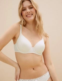 Cheapest 🎁 M&S Collection 3pk Cotton Rich Wired T-Shirt Bras A-E 🎉 20 Cheapest 🎁 M&S Collection 3pk Cotton Rich Wired T-Shirt Bras A-E 🎉 -Women's Holiday Shop Sales SD 02 T33 0322P T6 X EC 4