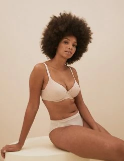 Discount ✨ M&S Collection 3pk Wired Full Cup T-Shirt Bras A-E 🎁 -Women's Holiday Shop Sales SD 02 T33 0322 LA X EC 90