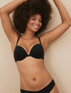 Discount 🤩 M&S Collection 3pk Wired Balcony Bras A-E 🔔 -Women's Holiday Shop Sales SD 02 T33 0335 D6 X EC 4