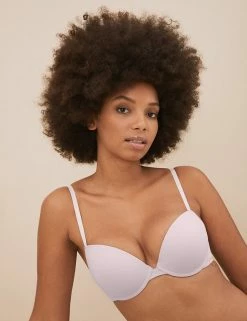 Discount 🤩 M&S Collection 3pk Wired Balcony Bras A-E 🔔 -Women's Holiday Shop Sales SD 02 T33 0335 D6 X EC 90