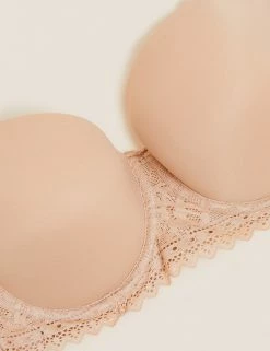 Flash Sale 👍 M&S Collection Bras Sumptuously Soft™ Padded Strapless Bra A-E ❤️ -Women's Holiday Shop Sales SD 02 T33 2724 AC X EC 5