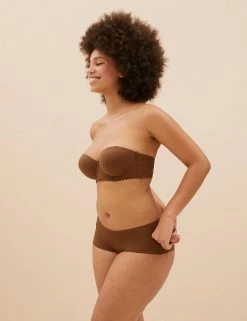 Flash Sale 👍 M&S Collection Bras Sumptuously Soft™ Padded Strapless Bra A-E ❤️ -Women's Holiday Shop Sales SD 02 T33 2724 TE X EC 4