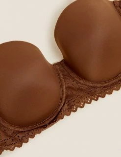 Flash Sale 👍 M&S Collection Bras Sumptuously Soft™ Padded Strapless Bra A-E ❤️ -Women's Holiday Shop Sales SD 02 T33 2724 TE X EC 5