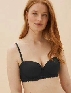 Flash Sale 👍 M&S Collection Bras Sumptuously Soft™ Padded Strapless Bra A-E ❤️ -Women's Holiday Shop Sales SD 02 T33 2724 Y0 X EC 0