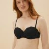 Hot Sale 💯 M&S Collection Bras Lace Padded Bandeau Strapless Bra A-E ⌛