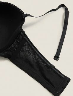 Hot Sale 💯 M&S Collection Bras Lace Padded Bandeau Strapless Bra A-E ⌛ -Women's Holiday Shop Sales SD 02 T33 2959A Y0 X EC 5