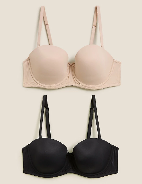 Flash Sale 😀 M&S Collection 2pk Padded Multiway Bras A-E ✨ 9 Flash Sale 😀 M&S Collection 2pk Padded Multiway Bras A-E ✨ - Image 9