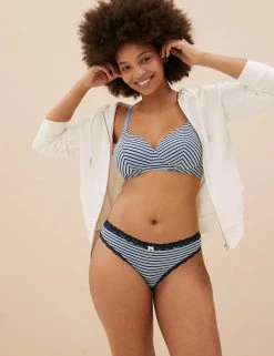 Cheap 🛒 M&S Collection Bras 3pk Non Wired Full Cup T-Shirt Bra A-E 💯 -Women's Holiday Shop Sales SD 02 T33 3006P F4 X EC 90