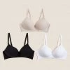 Hot Sale 🔔 M&S Collection 3pk Non Wired T-Shirt Bras A-E ⭐
