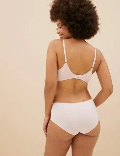 Cheapest 🎉 M&S Collection Lingerie 3pk Non Wired Plunge T-Shirt Bras A-E 🥰 -Women's Holiday Shop Sales SD 02 T33 3276 D6 X EC 2