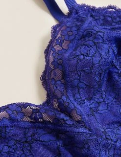 Budget ⌛ M&S Collection Lingerie Lace Non Wired Bralette A-E 🌟 -Women's Holiday Shop Sales SD 02 T33 7039 QV X EC 5