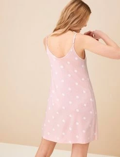 Promo ✔️ M&S Collection Nightdresses Cotton Modal Ditsy Print Chemise 💯 9 Promo ✔️ M&S Collection Nightdresses Cotton Modal Ditsy Print Chemise 💯 -Women's Holiday Shop Sales SD 02 T37 5046C D6 X EC 3