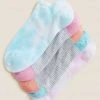 Outlet 🎉 M&S Collection 🧦 Socks 5pk Cotton Rich Seamless Toes Trainer Liners™ 🎉