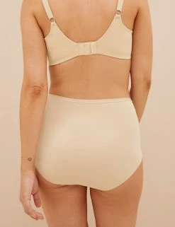 Flash Sale 🌟 M&S Collection Knickers 5pk No VPL Microfibre Full Briefs ❤️ -Women's Holiday Shop Sales SD 02 T61 4104 AX X EC 2