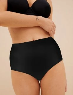 Flash Sale 🌟 M&S Collection Knickers 5pk No VPL Microfibre Full Briefs ❤️ -Women's Holiday Shop Sales SD 02 T61 4104 Y0 X EC 1