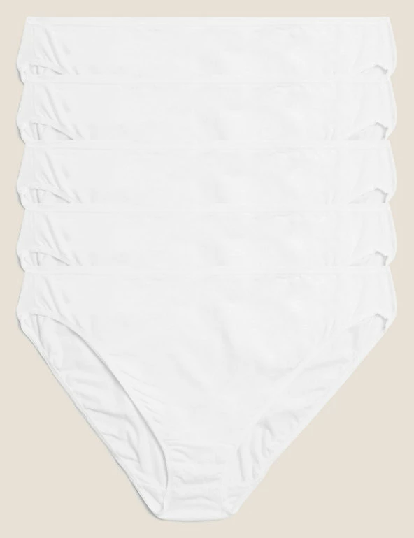 Coupon ๐ M&S Collection 5pk No VPL Cotton Modal High Leg Knickers ๐ 1 Coupon ๐ M&S Collection 5pk No VPL Cotton Modal High Leg Knickers ๐
