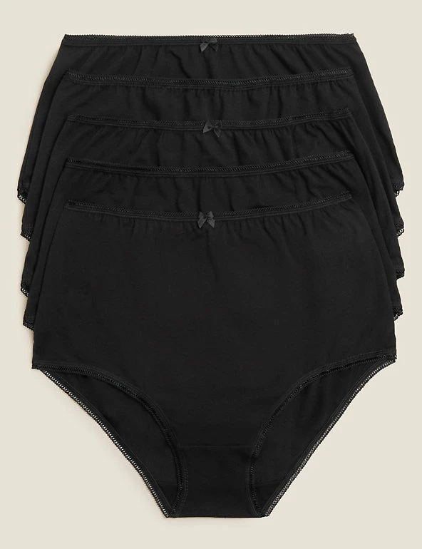 Cheapest ๐ M&S Collection Knickers 5pk Cotton Lycraยฎ Full Briefs ๐ 6 Cheapest ๐ M&S Collection Knickers 5pk Cotton Lycraยฎ Full Briefs ๐ - Image 6