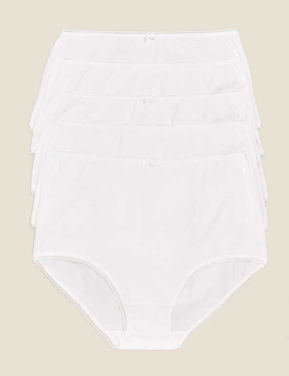 Cheapest ๐ M&S Collection Knickers 5pk Cotton Lycraยฎ Full Briefs ๐ 1 Cheapest ๐ M&S Collection Knickers 5pk Cotton Lycraยฎ Full Briefs ๐