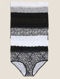 Best Pirce ๐ M&S Collection Knickers 5pk Cotton & Lace Full Briefs ๐ 13 Best Pirce ๐ M&S Collection Knickers 5pk Cotton & Lace Full Briefs ๐ -Women's Holiday Shop Sales SD 02 T61 5024F Y4 X EC 0