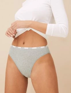 Discount ❤️ Multipacks 5pk Supima Cotton Body High Leg Knickers 🤩 -Women's Holiday Shop Sales SD 02 T61 7759L T4 X EC 1