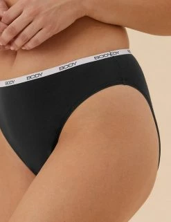 Discount ❤️ Multipacks 5pk Supima Cotton Body High Leg Knickers 🤩 -Women's Holiday Shop Sales SD 02 T61 7759L Y4 X EC 1