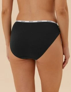 Discount ❤️ Multipacks 5pk Supima Cotton Body High Leg Knickers 🤩 -Women's Holiday Shop Sales SD 02 T61 7759L Y4 X EC 2