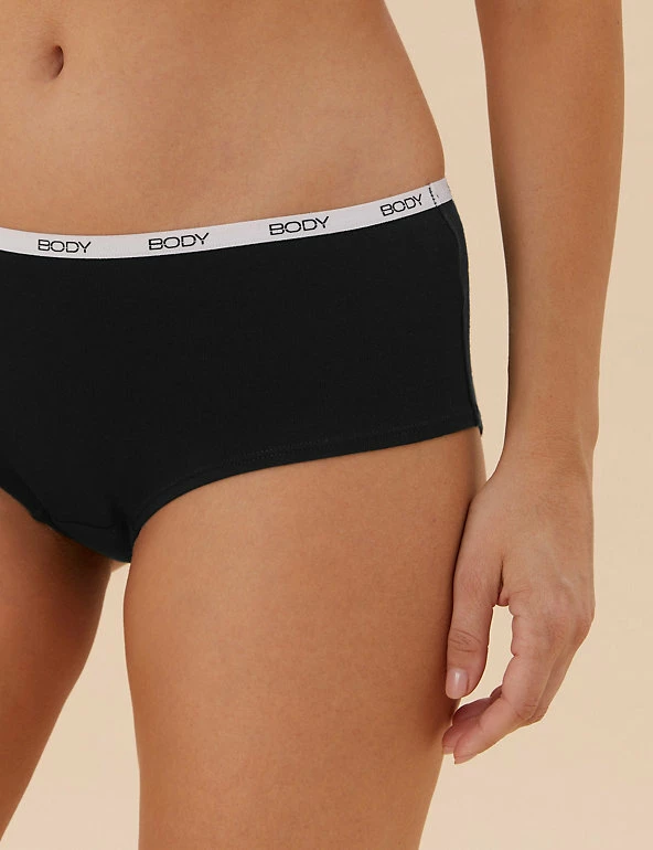 Hot Sale ✔️ Multipack Knickers 5pk Supima Cotton Body Low Rise Shorts 🌟 3 Hot Sale ✔️ Multipack Knickers 5pk Supima Cotton Body Low Rise Shorts 🌟 - Image 3