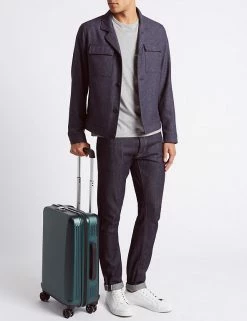 Brand new ❤️ M&S Collection Suitcases & Luggage Heritage 8 Wheel Hard Shell Cabin Suitcase 🎁 -Women's Holiday Shop Sales SD 05 T40 6200 VU X EC 4