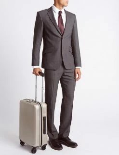 Brand new ❤️ M&S Collection Suitcases & Luggage Heritage 8 Wheel Hard Shell Cabin Suitcase 🎁 -Women's Holiday Shop Sales SD 05 T40 6200 ZX X EC 4