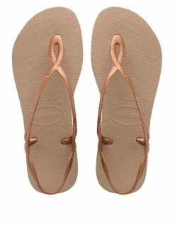 Best reviews of 👍 HAVAIANAS 🩴 Sandals Backstrap Metallic Flip Flops 🌟 -Women's Holiday Shop Sales SD 08 T83 2086 TC X EC 1