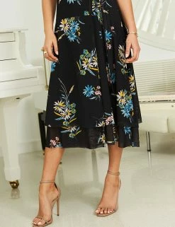 Best Sale ๐ SOSANDAR ๐ Dresses Floral V-Neck Midi Wrap ๐ Dress โค๏ธ 8 Best Sale ๐ SOSANDAR ๐ Dresses Floral V-Neck Midi Wrap ๐ Dress โค๏ธ -Women's Holiday Shop Sales SD 08 T83 2382 Y4 X EC 3