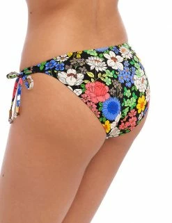 Brand new 🛒 Freya 👙 Bikinis Floral Haze Tie Side Hipster 👙 Bikini Bottoms 🎉 -Women's Holiday Shop Sales SD 10 T13 1003 ZZ X EC 3