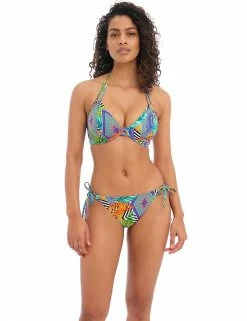 Cheap ✨ Freya 👙 Bikinis Cala Palma Tie Side Hipster 👙 Bikini Bottoms ✨ -Women's Holiday Shop Sales SD 10 T13 1005 ZZ X EC 1