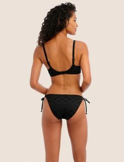 Promo 😍 Freya 👙 Bikinis Sundance Tie Side Hipster 👙 Bikini Bottoms 💯 -Women's Holiday Shop Sales SD 10 T13 1021 Y0 X EC 2