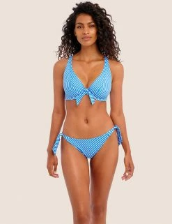 Flash Sale 😍 Freya 👙 Bikinis Beach Hut Tie Side 👙 Bikini Bottoms 🎁 -Women's Holiday Shop Sales SD 10 T13 1025 E4 X EC 1