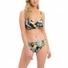 Promo 🎉 Fantasie 👙 Bikinis Bamboo Grove Botanical Wired Scoop Neck 👙 Bikini Top 🥰